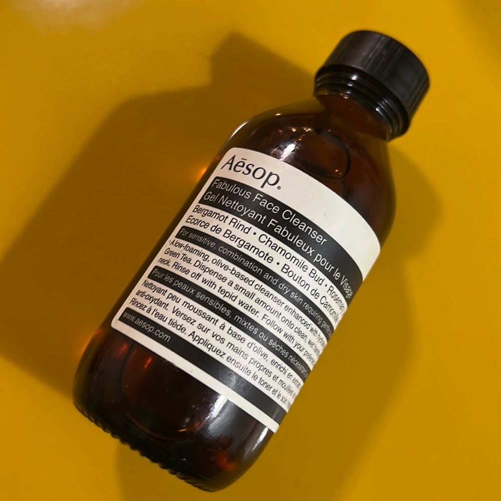 Aesop fabulous face cleanser gel 3.4 fl oz